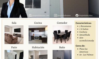 Casa en renta en fraccionamiento privado – Lázaro Cárdenas, Michoacán