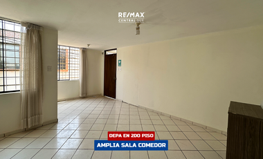 Amplio Departamento En Alquiler En 2Do Piso - Urb. Puente Blanco (Ica)