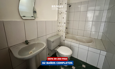 Amplio Departamento En Alquiler En 2Do Piso - Urb. Puente Blanco (Ica)