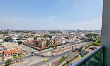 ¡Oportunidad! ¡Alquilo! Departamento 2 Dormitorios con baño/La Vista Towers, Seguridad!