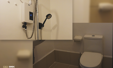 Semi-Furnished 1 Bedroom Unit with Balcony for Rent in Unit B031636 Tower 3 Grace Residences Taguig City