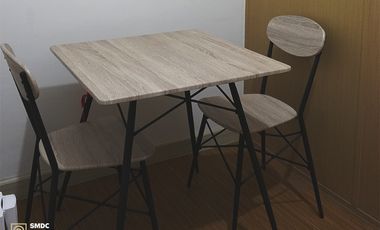 Fully-Furnished 1 Bedroom Unit with Balcony for Rent in Unit B032140 Tower 3 Grace Residences Taguig City