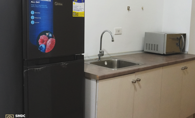 Fully-Furnished 1 Bedroom Unit with Balcony for Rent in Unit B032140 Tower 3 Grace Residences Taguig City