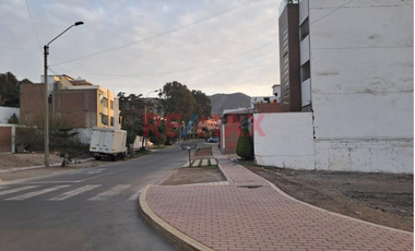 Vendo Terreno Plano La Molina Excelente Zona