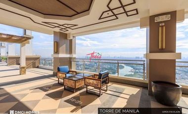 LIVE ABOVE THE CITY | 41ST FLOOR MANILA BAY & LUNETA PARK VIEW  2BR WITH BALCONY | FULLY FURNISHED | TORRE DE MANILA | ₱35K
