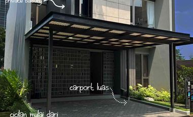 Rumah Minimalis Tropis 2 Lantai