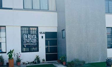Villa Fontana Diamante, casa en renta dentro de coto con seguridad 24/7 todos los servicios cerca