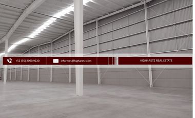 EXCELENTE NAVE CLASE A EN RENTA CUAUTITLAN