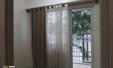 Semi-Furnished 1 Bedroom Unit with balcony for Rent in Unit B030323 Tower 3 Shore Residences Pasay City