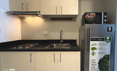 Fully-Furnished 1 Bedroom Unit with balcony for Rent in Unit B041649 Tower 4 Jazz Residences Makati City