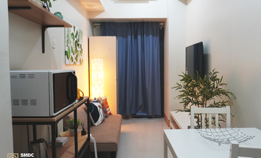 Fully-Furnished 1 Bedroom Unit with balcony for Rent in Unit B020263 Tower 2 Shore 2 Residences Pasay City