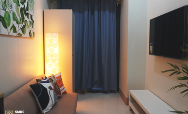 Fully-Furnished 1 Bedroom Unit with balcony for Rent in Unit B020263 Tower 2 Shore 2 Residences Pasay City
