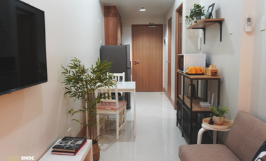 Fully-Furnished 1 Bedroom Unit with balcony for Rent in Unit B020263 Tower 2 Shore 2 Residences Pasay City