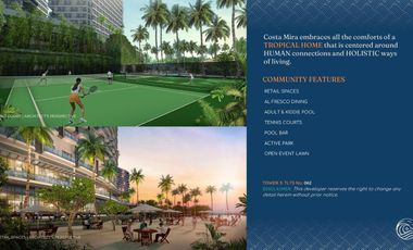 BEACHFRONT CONDO in Mactan For Sale! Costa Mira Beachtown Mactan – Tower 3