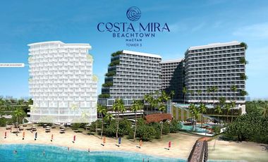 BEACHFRONT CONDO in Mactan For Sale! Costa Mira Beachtown Mactan – Tower 3