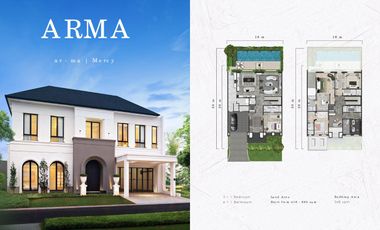 Dijual Hunian Super Mewah 2 Lantai The Gramercy di Alam Sutera, Tangerang