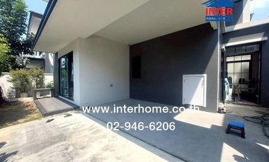 Two-story semi-detached house, 35.6 sq.wah, Britania Khukot Station Village, Soi Lam Luk Ka 13, Lam Luk Ka Road, Phaholyothin Road, Lam Luk Ka,