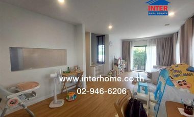 Two-story semi-detached house, 35.6 sq.wah, Britania Khukot Station Village, Soi Lam Luk Ka 13, Lam Luk Ka Road, Phaholyothin Road, Lam Luk Ka,