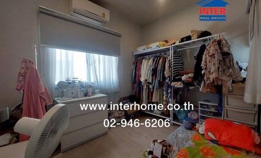 Two-story semi-detached house, 35.6 sq.wah, Britania Khukot Station Village, Soi Lam Luk Ka 13, Lam Luk Ka Road, Phaholyothin Road, Lam Luk Ka,