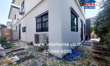 Two-story semi-detached house, 35.6 sq.wah, Britania Khukot Station Village, Soi Lam Luk Ka 13, Lam Luk Ka Road, Phaholyothin Road, Lam Luk Ka,