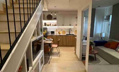 LOFT TYPE CORNER  TOWNHOUSE UNIT FOR SALE / HOUSE & LOT - RFO