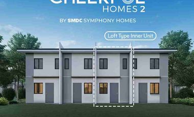 LOFT TYPE INNER UNIT / TOWNHOUSE - HOUSE & LOT READY FOR OCCUPANCY