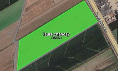 Venta de terreno a filo de pista en km 85 pan. Norte, muy cerca a megapuerto de chancay