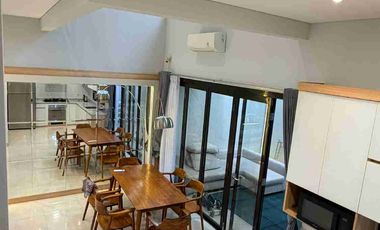 sewa Rumah minimalis Cipete jakarta selatan ( semi furnished & interior bagus )