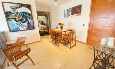 SE ARRIENDA DEPTO AMOBLADO EN EDIFICIO ARAUCARIA.