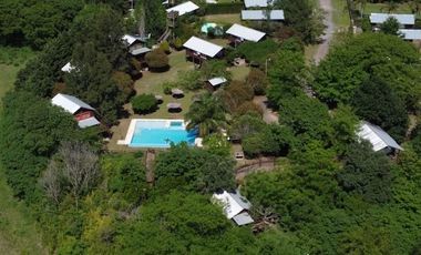 Complejo de cabañas completo en pleno funcionamiento