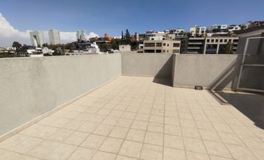 DEPTO PH RENTA LOMAS DEL CHAMMIZAL A 5 MIN DE BOSQUES D ELAS LOMAS 3REC ROOF PRIVADO DE 70M2
