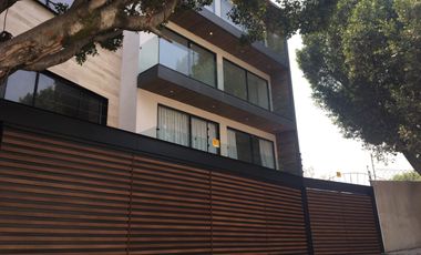 Departamento con terraza nuevo en Tecamachalco