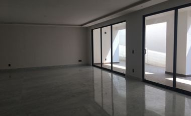 Departamento con terraza nuevo en Tecamachalco