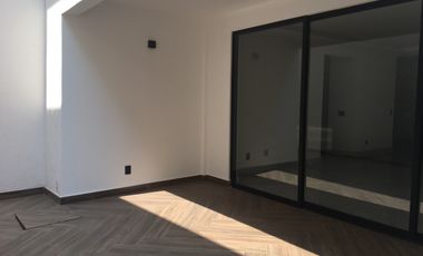 Departamento con terraza nuevo en Tecamachalco