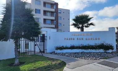 Se vende departamento 3D 1B, Condominio Paseo San Carlos, Coquimbo