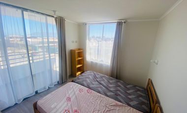 Se Arrienda departamento con uso habitacional semi amoblado, ubicado en el sector Norte de Antofagasta