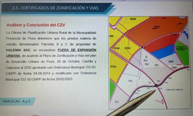 🔥 VENTA DE TERRENO ESTRATÉGICO – PIURA / CATACAOS – FRENTE A PANAMERICANA NORTE