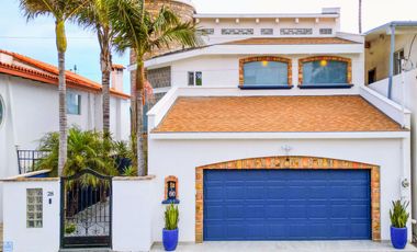 Oceanfront Home for Sale in Playas Cíbola del Mar, Ensenada