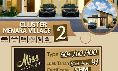 Rumah Cluster Sangat Strategis