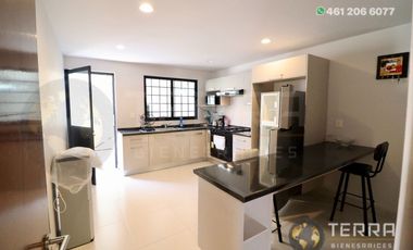 RENTA Casa Amueblada en San Pablo Residencial Un fraccionamiento con  amenidades y área Verde cuenta con alberca  palapa para eventos cancha de tenis