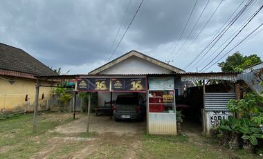 DIJUAL RUMAH + KIOS PINGGIR JALAN TEGAL BINANGUN PALEMBANG