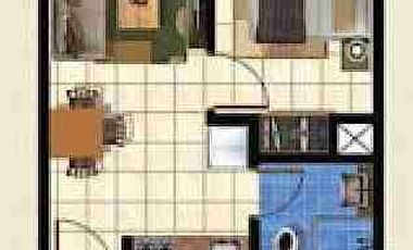 Jual Murah Taman Anggrek Residences 1 Bedroom Semi Furnish