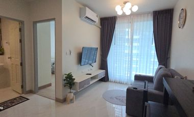 Condo for sale (newly  whole room), size 36 sq m., near BTS Punnawithi, Sukhumvit 101/1, 9th floor, pool view, 1.95 baht. (healthy rubber mattresses.