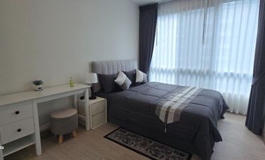 Condo for sale (newly  whole room), size 36 sq m., near BTS Punnawithi, Sukhumvit 101/1, 9th floor, pool view, 1.95 baht. (healthy rubber mattresses.