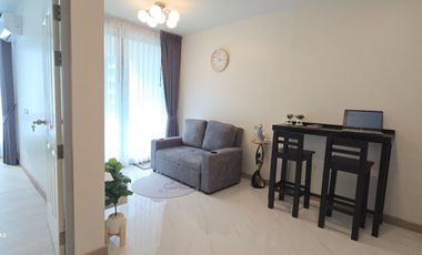 Condo for sale (newly  whole room), size 36 sq m., near BTS Punnawithi, Sukhumvit 101/1, 9th floor, pool view, 1.95 baht. (healthy rubber mattresses.