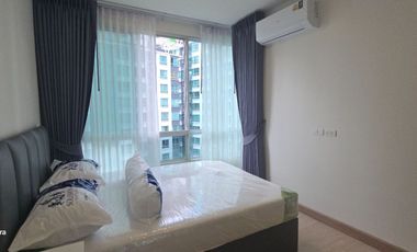 Condo for sale (newly  whole room), size 36 sq m., near BTS Punnawithi, Sukhumvit 101/1, 9th floor, pool view, 1.95 baht. (healthy rubber mattresses.