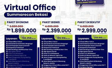 Sewa Kantor Virtual Bekasi / Virtual Office Bekasi