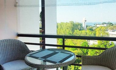 7th floor condo with pool and sea view in Sea Sand Sun, Mae Rampueng Beach