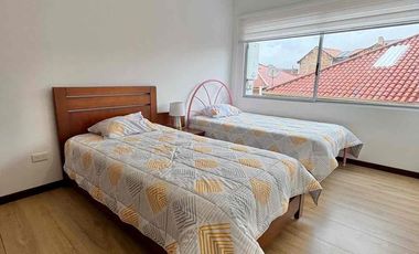 Departamento amoblado en arriendo