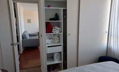 Valparaíso | Acogedor depto amoblado con vista a la bahía en Edificio Borde Bahía, Playa Ancha, ideal para estudiante o pareja